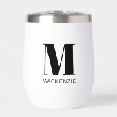 モノグラムイニシャル名シンプル (正面)