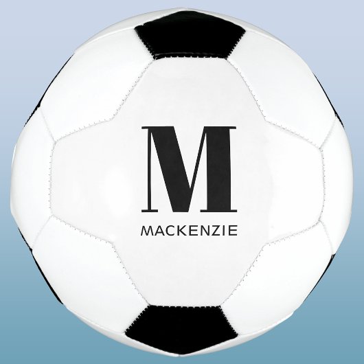 モノグラムイニシャル名入れ サッカーボール