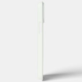 モノグラムイニシャル名前をカスタムするピンクグリーン Case-Mate iPhoneケース (裏面 / 右)