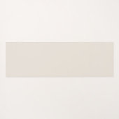 モノグラムイニシャル径日が差すこと中性アイボリー ヨガマット (裏面(横))