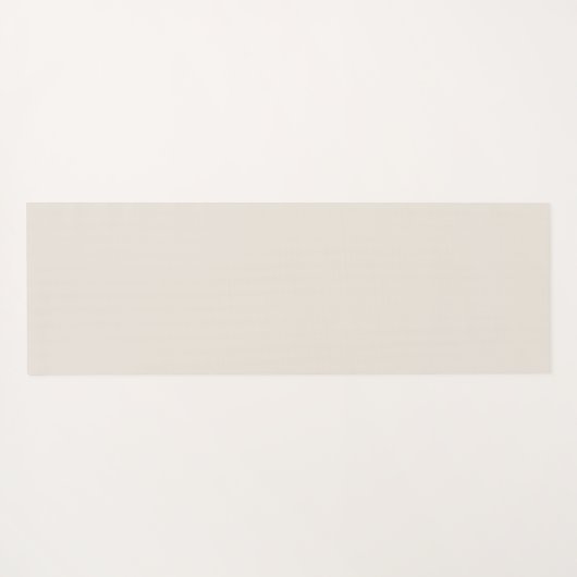 モノグラムイニシャル径日が差すこと中性アイボリー ヨガマット (裏面(横))