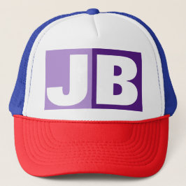 モノグラムイニシャル文字 キャップ