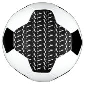 モノグラムイニシャル文字A サッカーボール (回転)