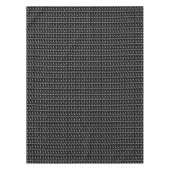 モノグラムイニシャル文字A テーブルクロス (正面)