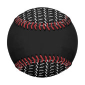 モノグラムイニシャル文字A、背景色の選択 野球ボール (裏面)