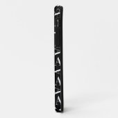 モノグラムイニシャル文字A、背景色の選択 Case-Mate iPhoneケース (裏面/左)