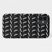 モノグラムイニシャル文字A Case-Mate iPhoneケース (裏面(横))