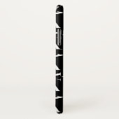 モノグラムイニシャル文字A Case-Mate iPhoneケース (裏面/右)