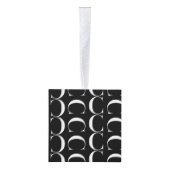 モノグラムイニシャル文字C キューブオーナメント (右)