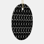 モノグラムイニシャル文字C セラミックオーナメント (右)