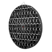 モノグラムイニシャル文字C ダーツボード (正面右)