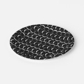 モノグラムイニシャル文字C ペーパープレート (アングル)