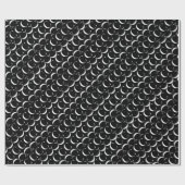 モノグラムイニシャル文字C ラッピングペーパー (フラット)