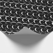 モノグラムイニシャル文字C ラッピングペーパー (角)