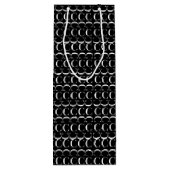 モノグラムイニシャル文字C ワインギフトバッグ (裏面)