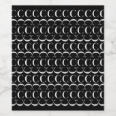 モノグラムイニシャル文字C ワインラベル (シングルラベル)