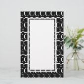 モノグラムイニシャル文字C 便箋 (スタンド正面)