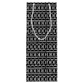 モノグラムイニシャル文字D ワインギフトバッグ (裏面)