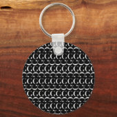 モノグラムイニシャル文字G キーホルダー (正面)