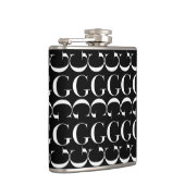 モノグラムイニシャル文字G フラスク (右)