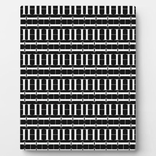 モノグラムイニシャル文字H フォトプラーク (正面)