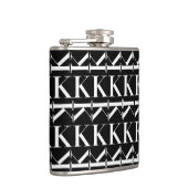 モノグラムイニシャル文字K フラスク (右)