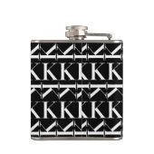 モノグラムイニシャル文字K フラスク (裏面)