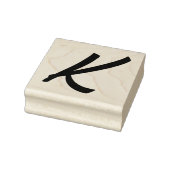 モノグラムイニシャル文字K ラバースタンプ (スタンプ)