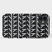 モノグラムイニシャル文字K Case-Mate iPhoneケース (裏面(横))