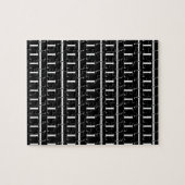 モノグラムイニシャル文字L ジグソーパズル (横)