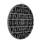 モノグラムイニシャル文字L ダーツボード (正面左)