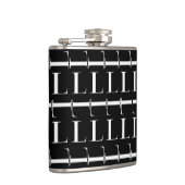 モノグラムイニシャル文字L フラスク (右)