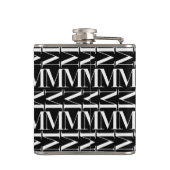 モノグラムイニシャル文字M フラスク (裏面)