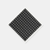 モノグラムイニシャル文字S スタンダードカクテルナプキン (角)