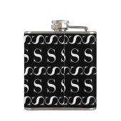 モノグラムイニシャル文字S フラスク (裏面)