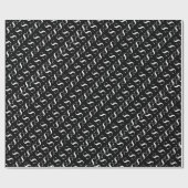 モノグラムイニシャル文字S ラッピングペーパー (フラット)