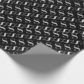 モノグラムイニシャル文字S ラッピングペーパー (角)