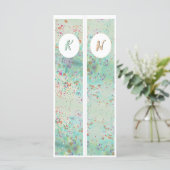 モノグラムイニシャル絵を描ス・スプラッシュ2つのブックマーク (スタンド正面)