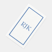 モノグラムイニシャル オーダーメイド ネーム ブルー トレンディ 2023 (コーナー)