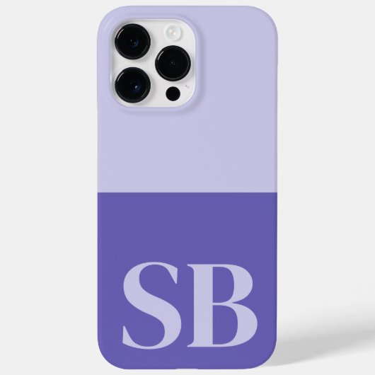 モノグラムイニシャル ミニマリスト おしゃれ Case-Mate iPho iPhoneケース (裏面)