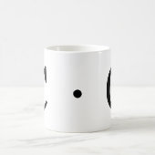 モノグラムイニシャルCクラシックマグ11オンス コーヒーマグカップ (中央)