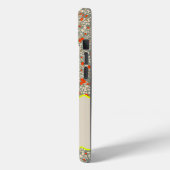 モノグラムイニシャルC緑と赤の小さな花 Case-Mate iPhoneケース (裏面 / 左)