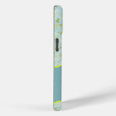 モノグラムイニシャルGアクアスモールフラワー Case-Mate iPhoneケース (裏面 / 右)