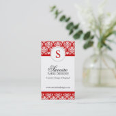 モノグラムインテリアデコレーター名刺 名刺 (スタンド正面)