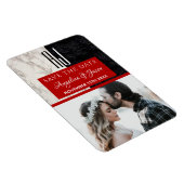 モノグラムウエディングセーブザデート招待状 マグネット (右側)