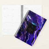 モノグラムウォーターカラーゲードパープルバラ金ゴールドゲート プランナー手帳 (ディスプレー)