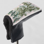 モノグラムウォーターカラーパインフォレスト&マウンテン素朴 ゴルフヘッドカバー (3/4 正面)