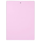 モノグラムウォーターカラーブーケピンクロゼブルー葉ズ クリップボード (裏面)