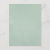 モノグラムウッドランド結婚クレストゲスト詳細 エンクロージャーカード (裏面)