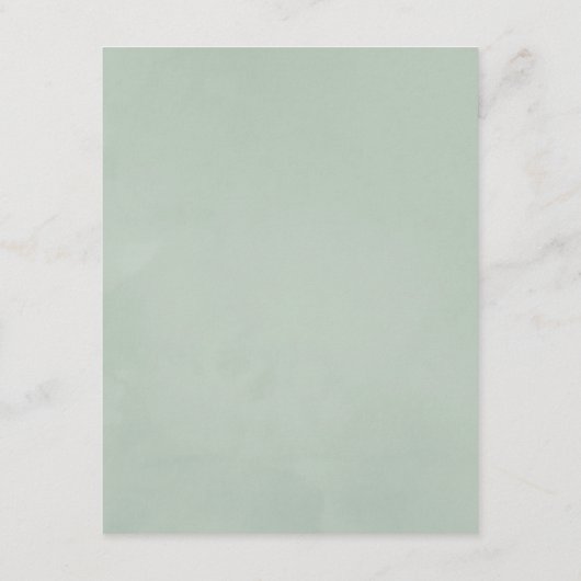 モノグラムウッドランド結婚クレストゲスト詳細 エンクロージャーカード (裏面)